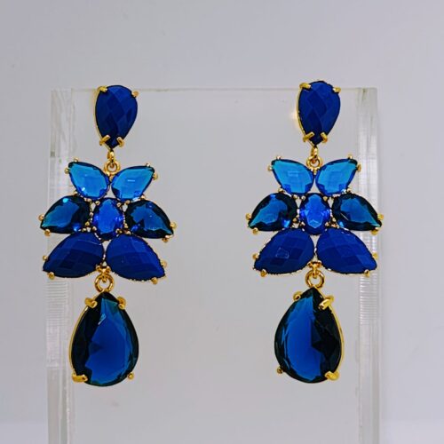 Aro Baño Oro Con Cristales