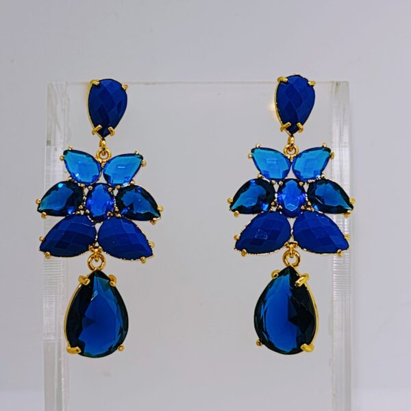 Aro Baño Oro Con Cristales