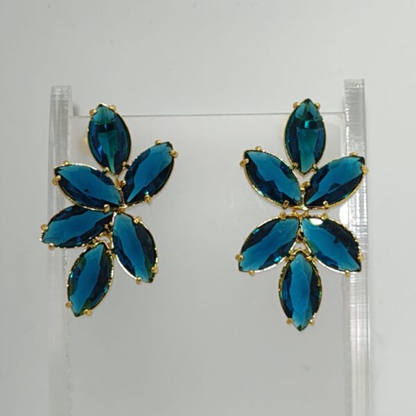 Aro Baño Oro Con Cristales