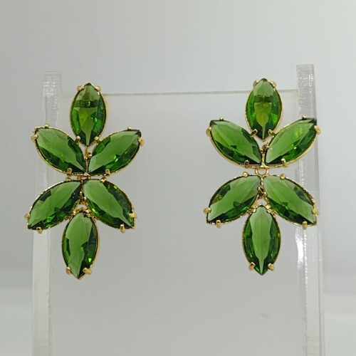 Aro Baño Oro Con Cristales