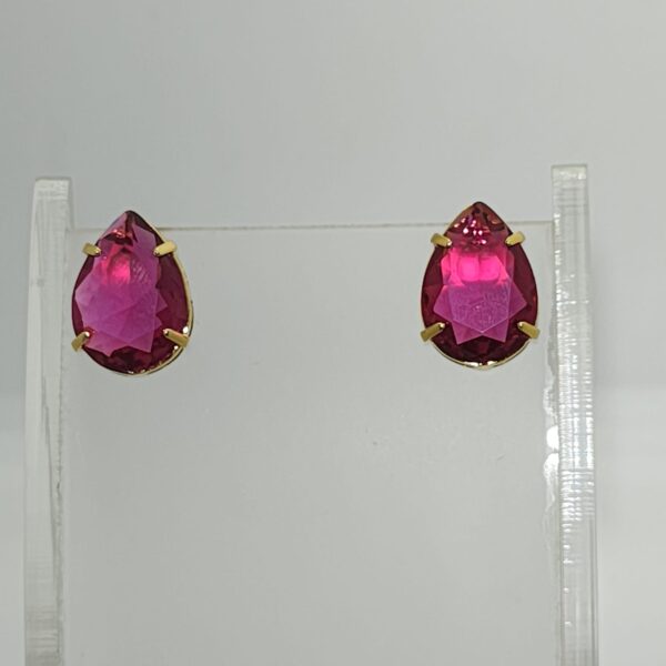 Aro Baño Oro Con Cristales