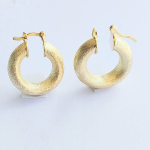 Argolla lisa broche  italiano