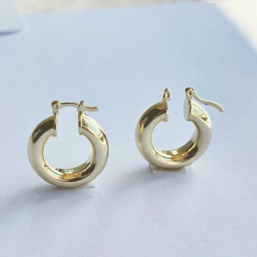 Argolla lijada broche italiano