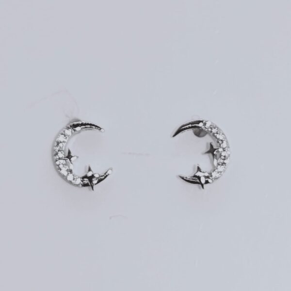 Aro luna con estrellitas