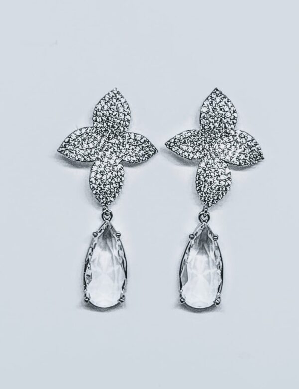 Aro baño oro con cristales