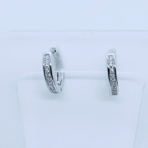 Aro argolla 14 mm con circones