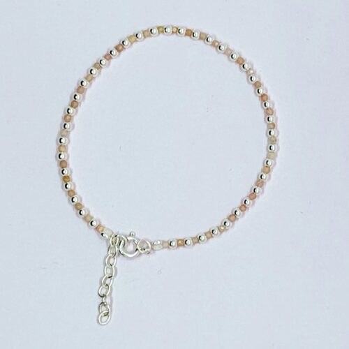 Bolitas cristal nacar -bolitas de plata